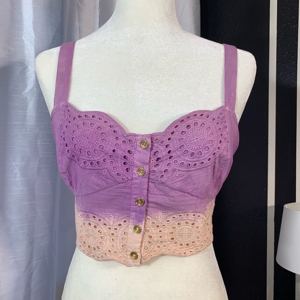 Ombré Crop Top Bralette